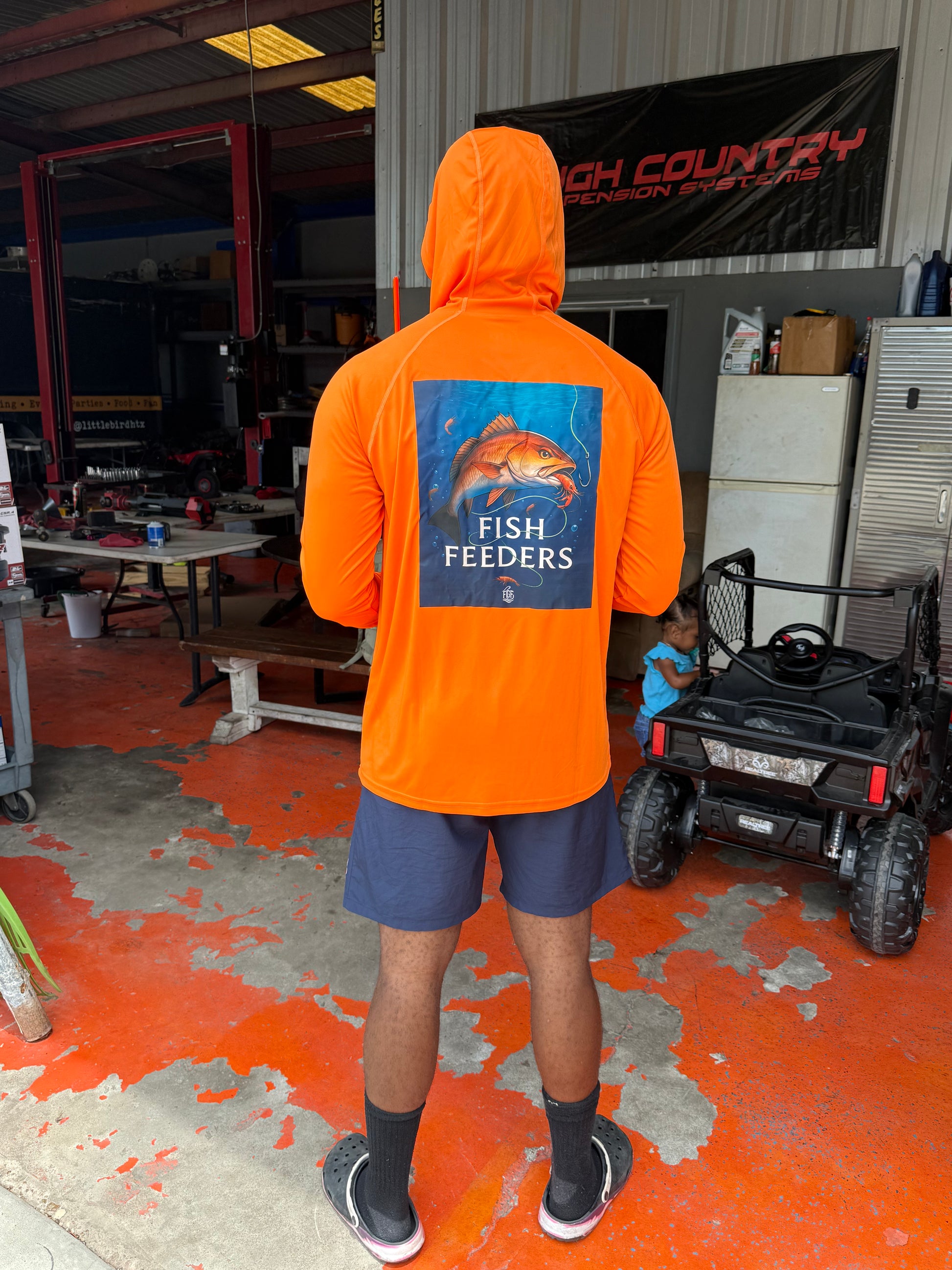 Fish feeders Hooded sweatshirt